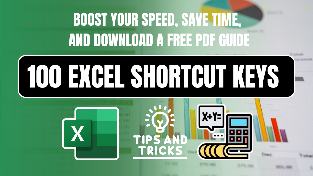 100 Excel Shortcut Keys