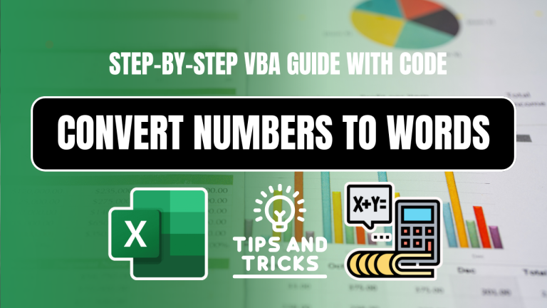 convert numbers to words in excel