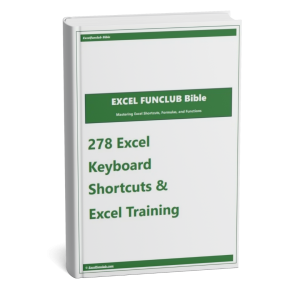 Excel shortcuts eBook
