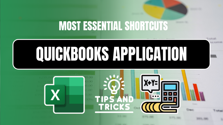 QuickBooks Desktop Shortcut Keys USA 2025
