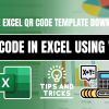 Generate QR Code in Excel Using VBA