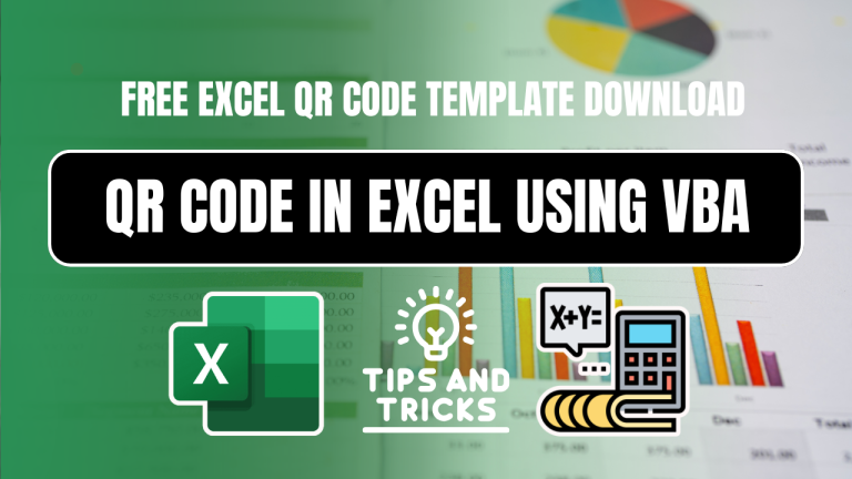 Generate QR Code in Excel Using VBA