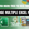 How to Merge Multiple Excel Files into One Workbook Using VBA